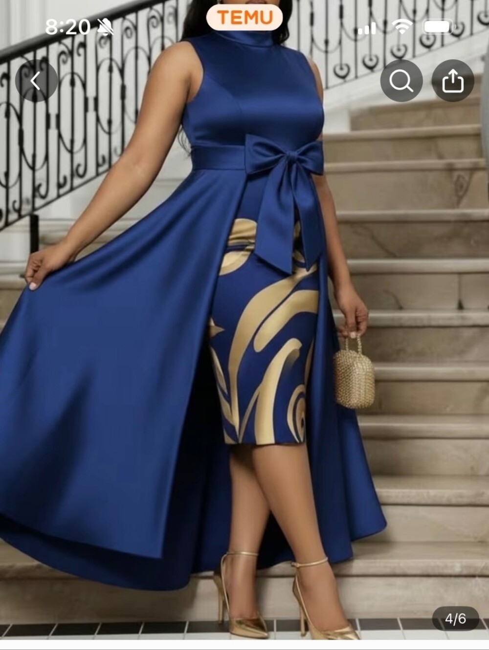 Satin Dress
